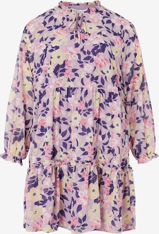 EVOKED Shirt dress 'Viura' in Purple: front