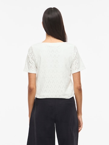 VILA Μπλουζάκι 'VIAMALINA' σε λευκό