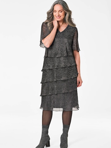 Goldner Avondjurk in Zwart: voorkant