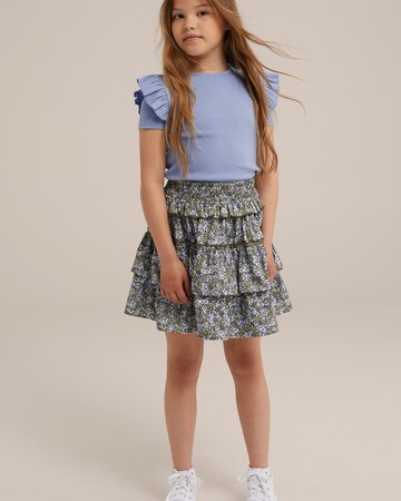 Jupe WE Fashion en bleu