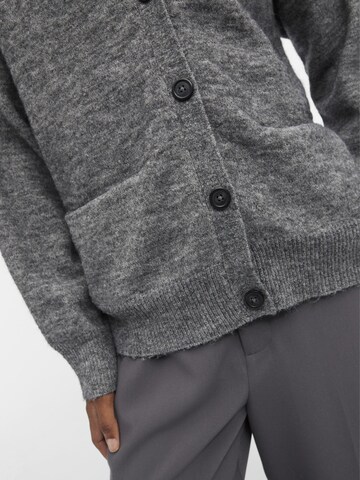 OBJECT Knit cardigan 'Minna' in Grey