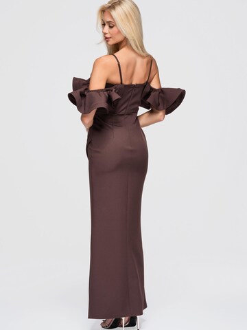 Ombre Abendkleid‌‌‌‌‌‌‌ in Braun