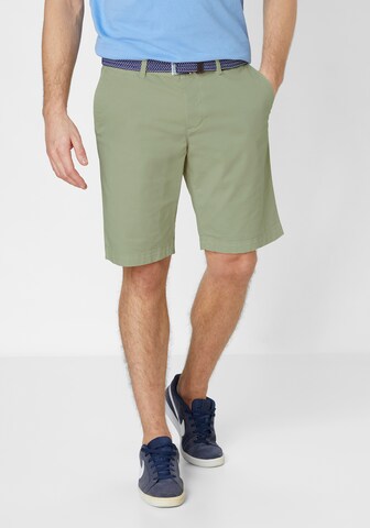 REDPOINT Regular Chino Pants in Green