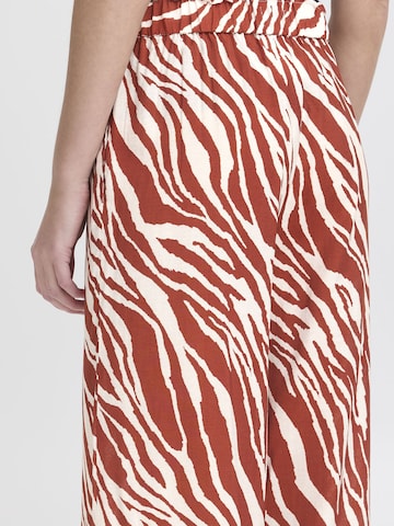 ICHI Loosefit Broek in Rood