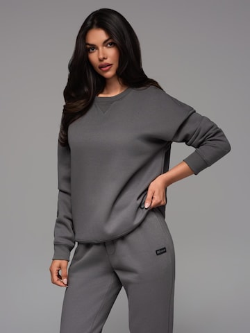 Ombre Sweatshirt i grå
