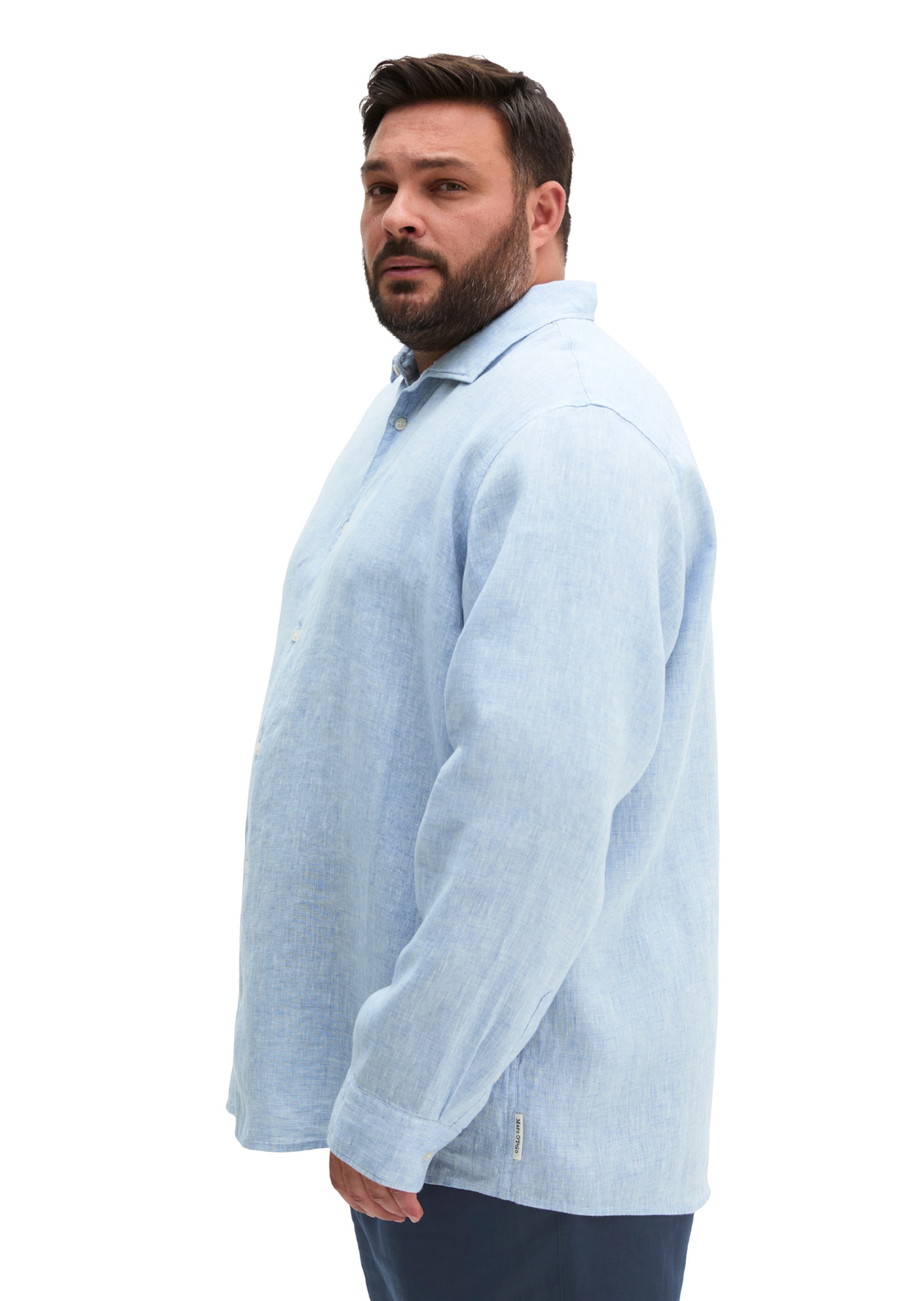 Marc O'Polo Regular fit Button Up Shirt in Blue