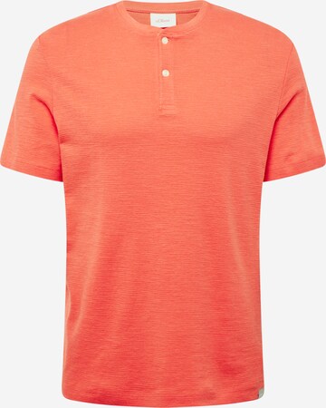 T-Shirt s.Oliver en orange : devant