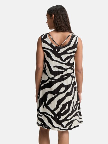 TOM TAILOR Kleid in Braun
