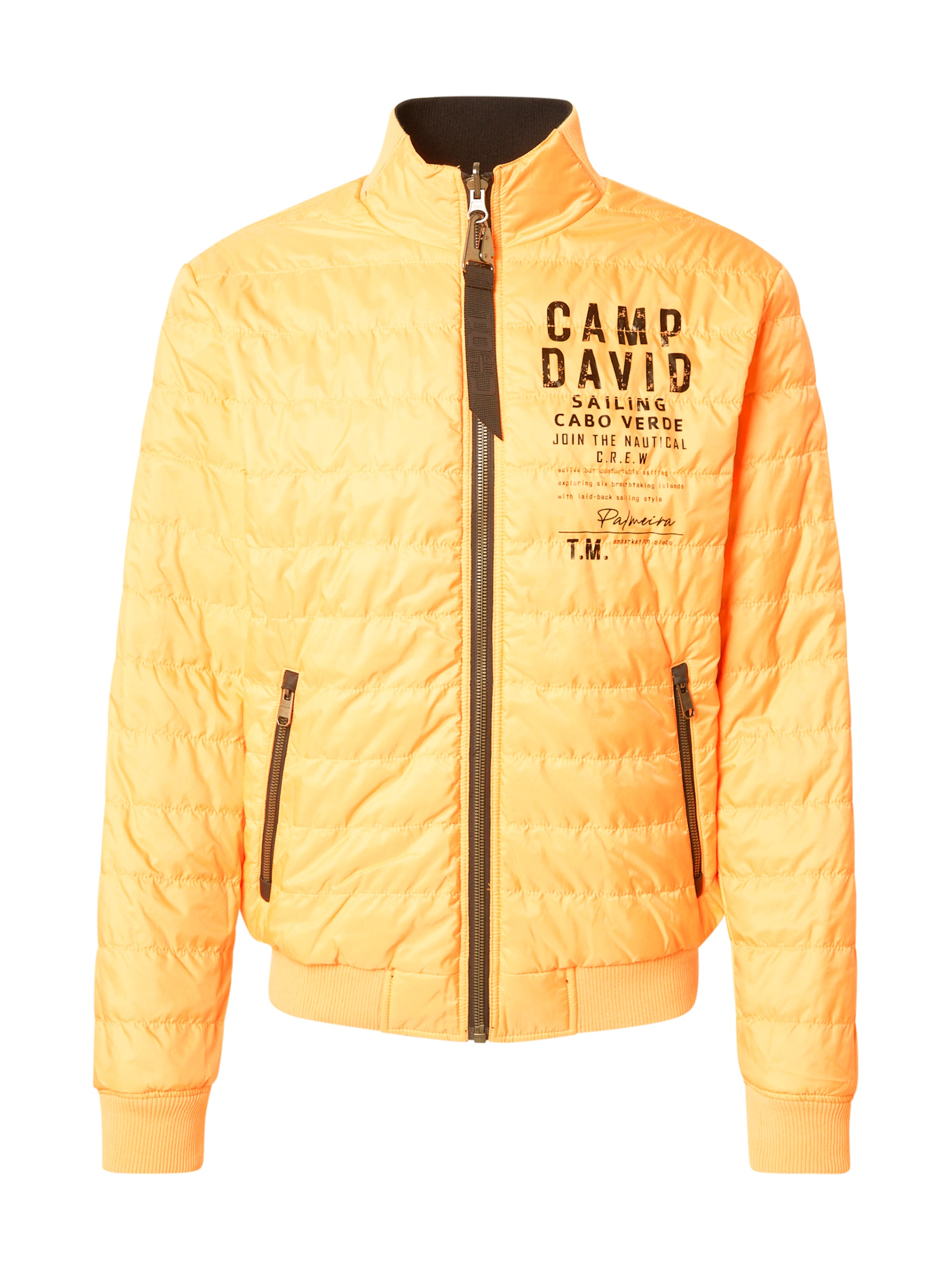 CAMP DAVID - Casaco meia-estação em azul