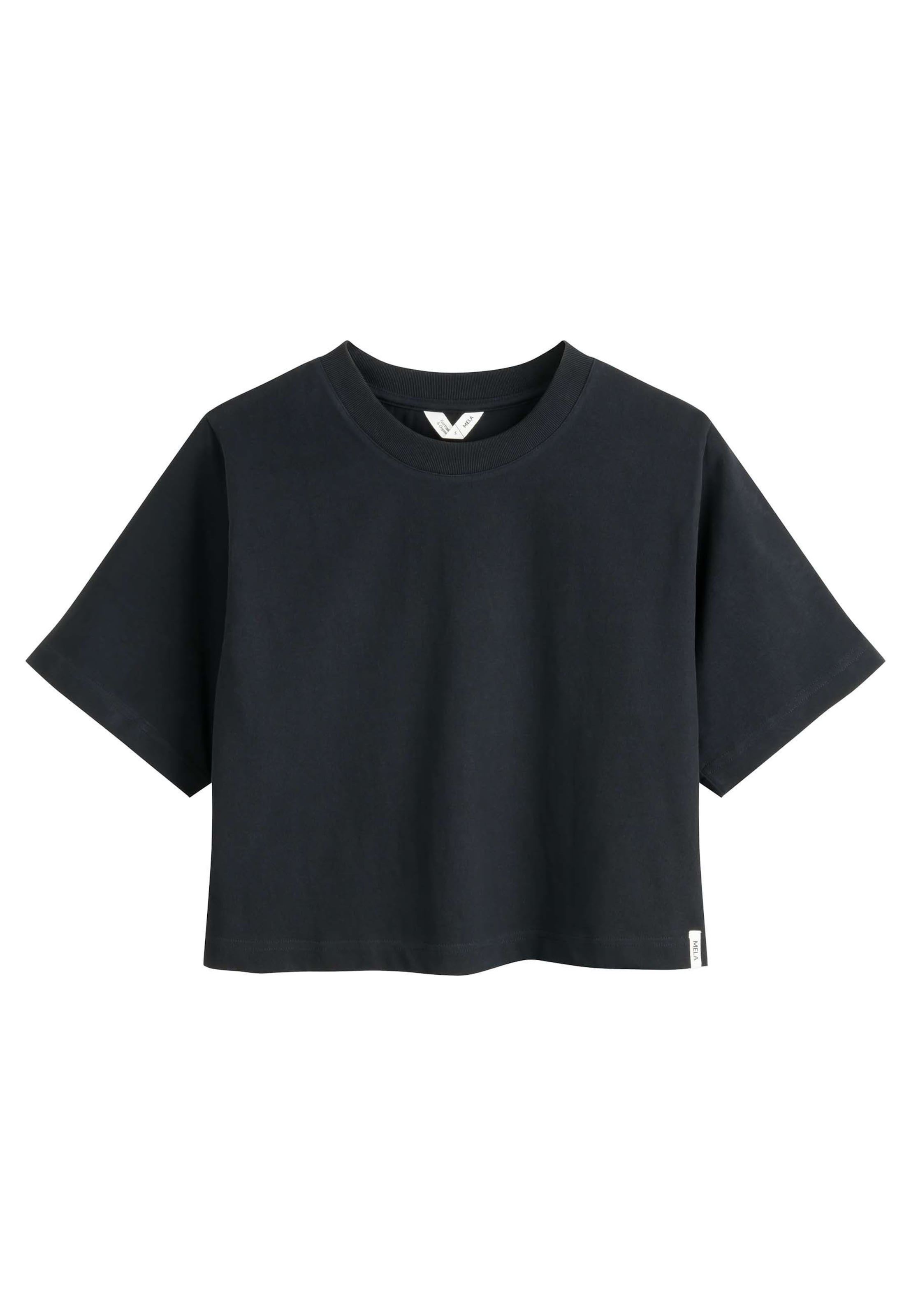 MELA Μπλουζάκι 'JOSHNA' σε μαύρο: μπροστά