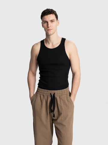 Giesto - Camisa em preto: frente