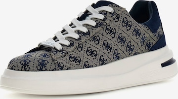 GUESS Matalavartiset tennarit 'ELBA' värissä sininen: etupuoli