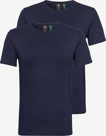 G-Star RAW Shirt in Blauw: voorkant