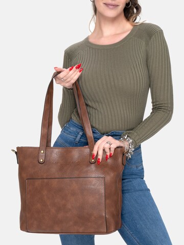 Herling Shopper 'Mauer'‌ in Braun