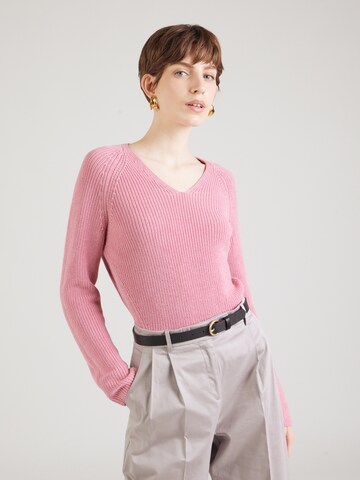 Pull-over 'C_Fardin' BOSS en violet : devant