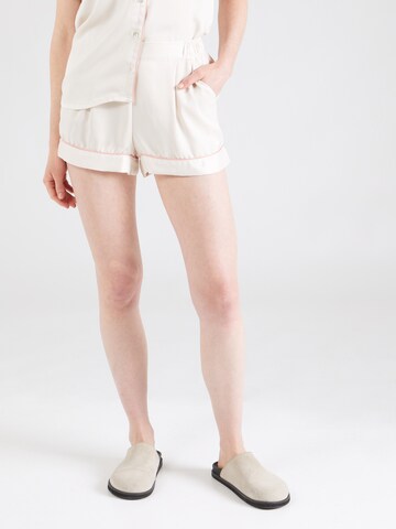 Pantaloncini da pigiama 'GIA' di ETAM in bianco: frontale