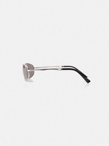 Lunettes de soleil Bershka en argent