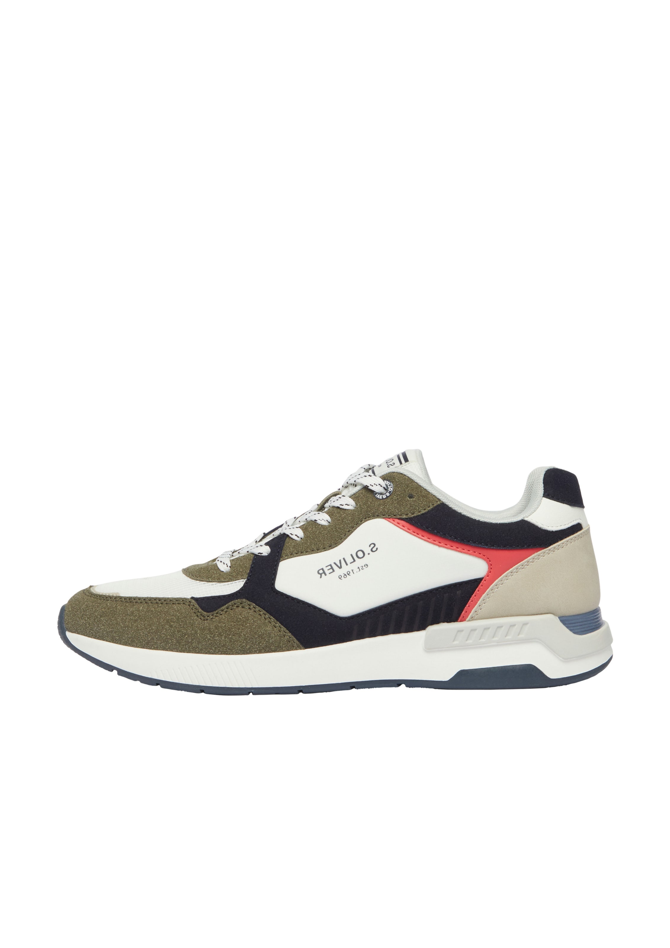 s.Oliver Platform trainers in Green: front