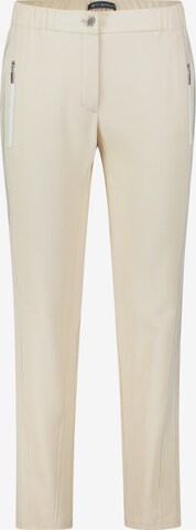 Coupe slim Pantalon Betty Barclay en beige : devant