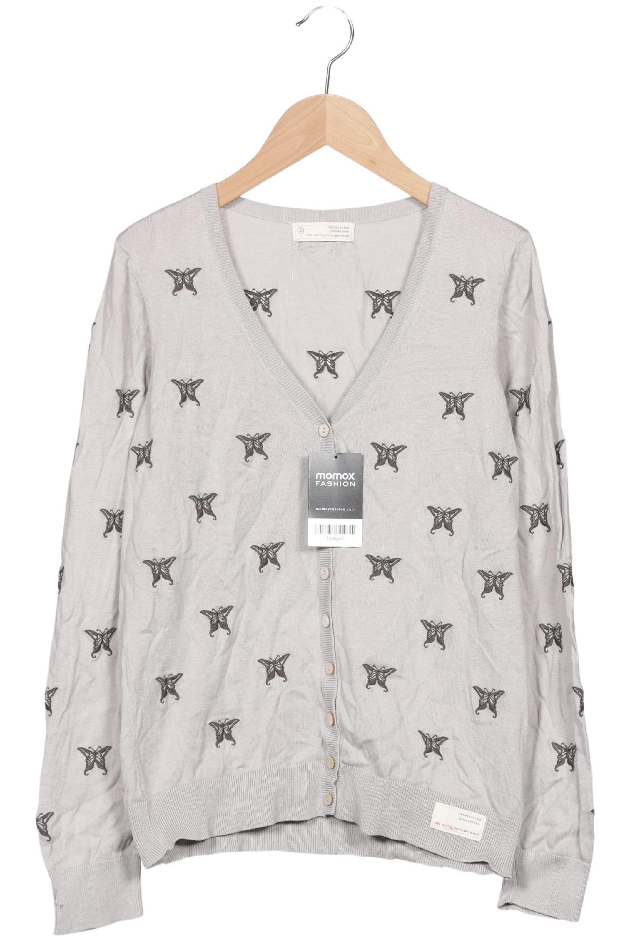 Odd Molly Sweater & Cardigan in M in Grey: front