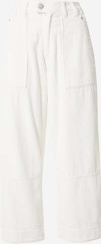 Herrlicher Wide leg Broek 'Soul' in Wit: voorkant