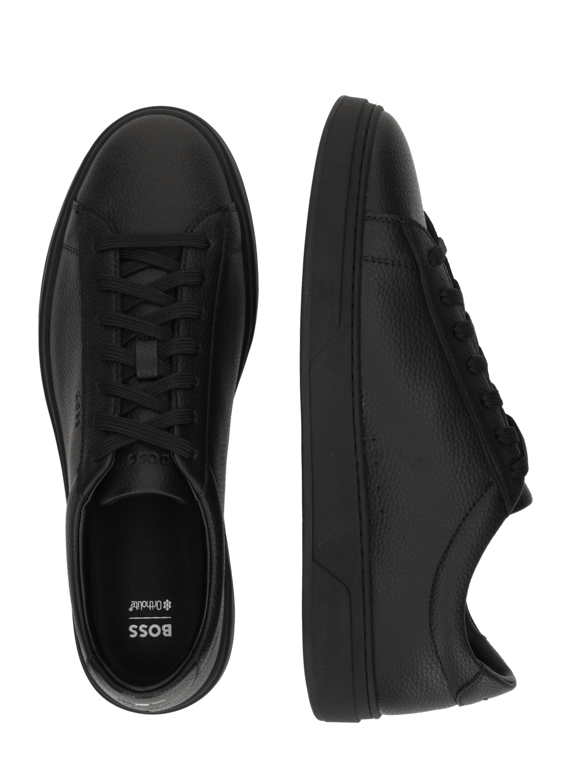 BOSS Низкие кроссовки 'Kieran' в Черный