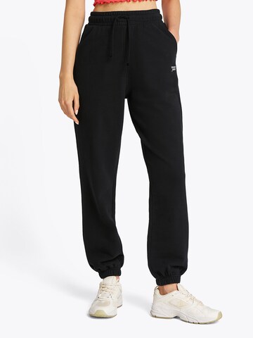 Tapered Pantaloni di Tommy Jeans in nero: frontale