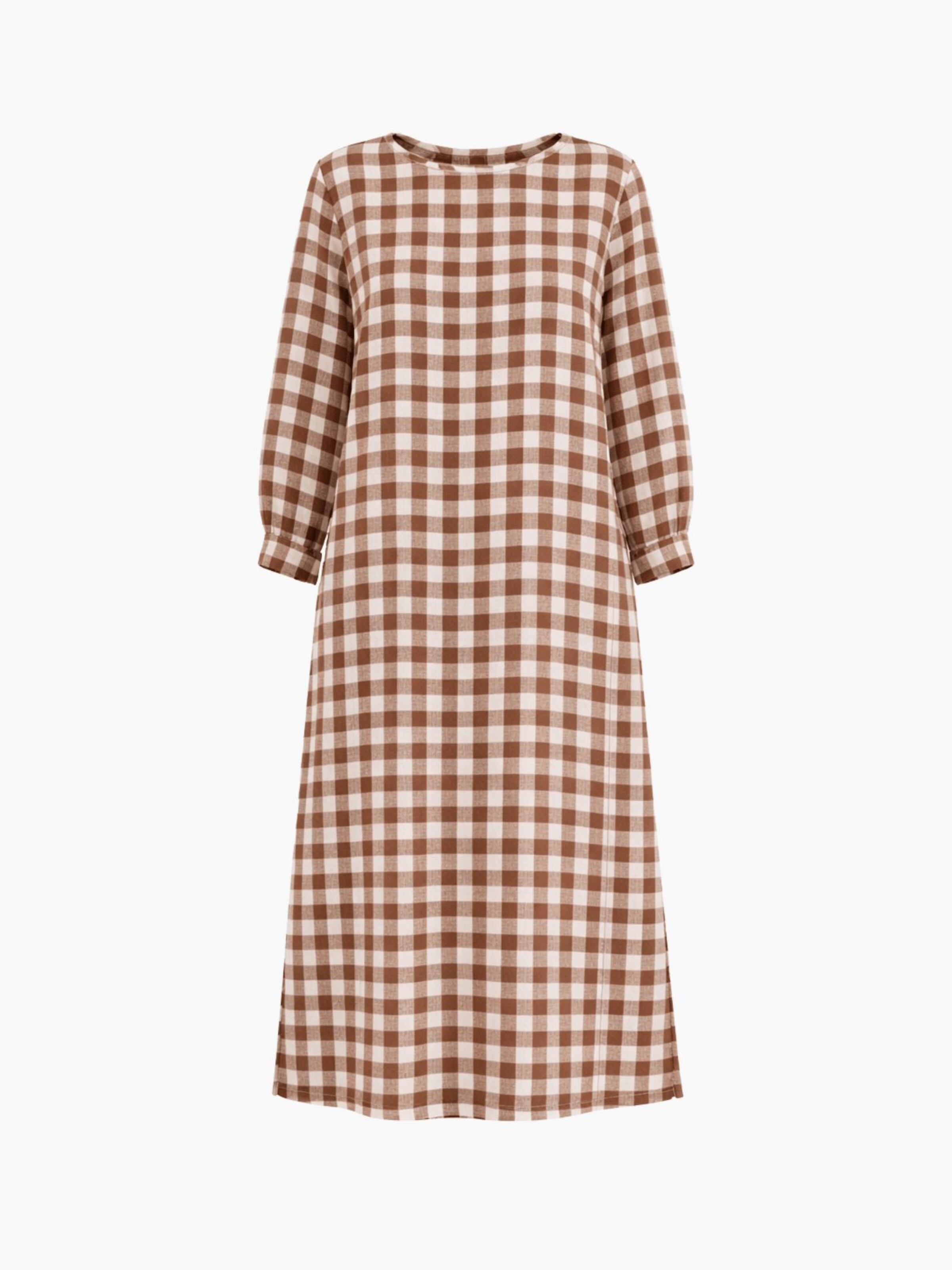 Abito 'Amalia' di AmourLinen in marrone: frontale