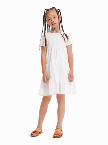 Robe Desigual en blanc : devant