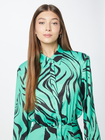 Rochie tip bluză de la Misspap pe verde