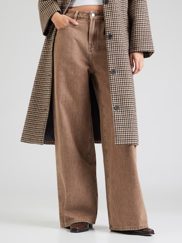 Elias Rumelis Wide leg Jeans 'Kalea' in Beige: front