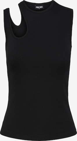 PIECES Top 'DONSA' in Black: front