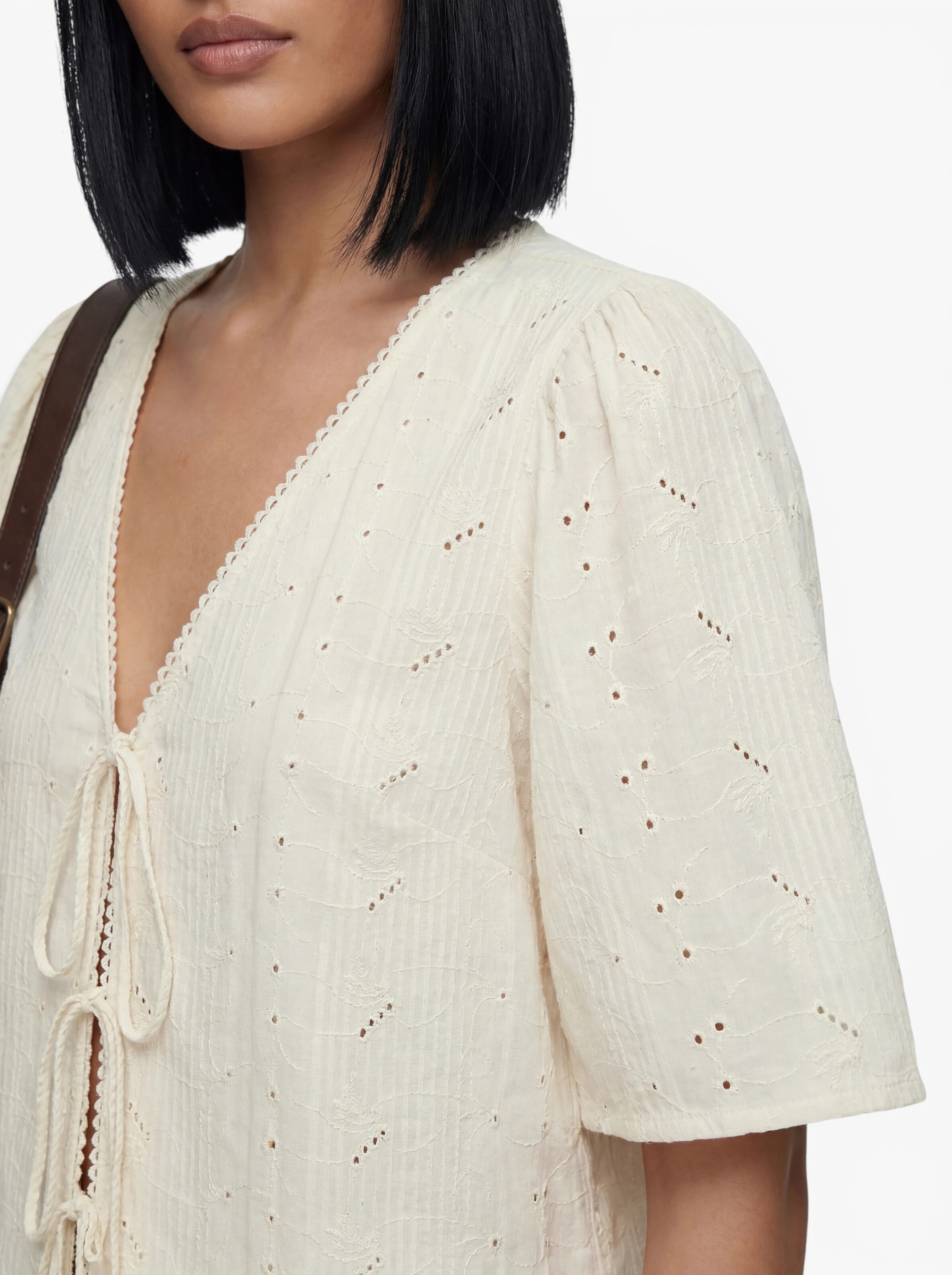 VERO MODA Blúz 'VMJASMINA' - bézs