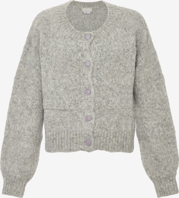 Cardigan Jalene en gris : devant