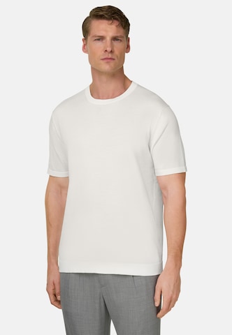 Boggi Milano Pullover in Weiß: Vorderseite
