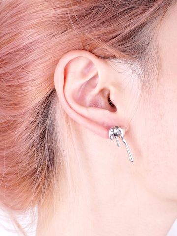 Nightini Earrings 'Liquid' in Silver