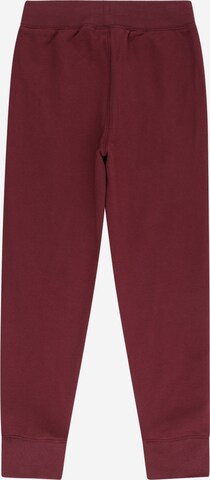 Effilé Pantalon GAP en rouge