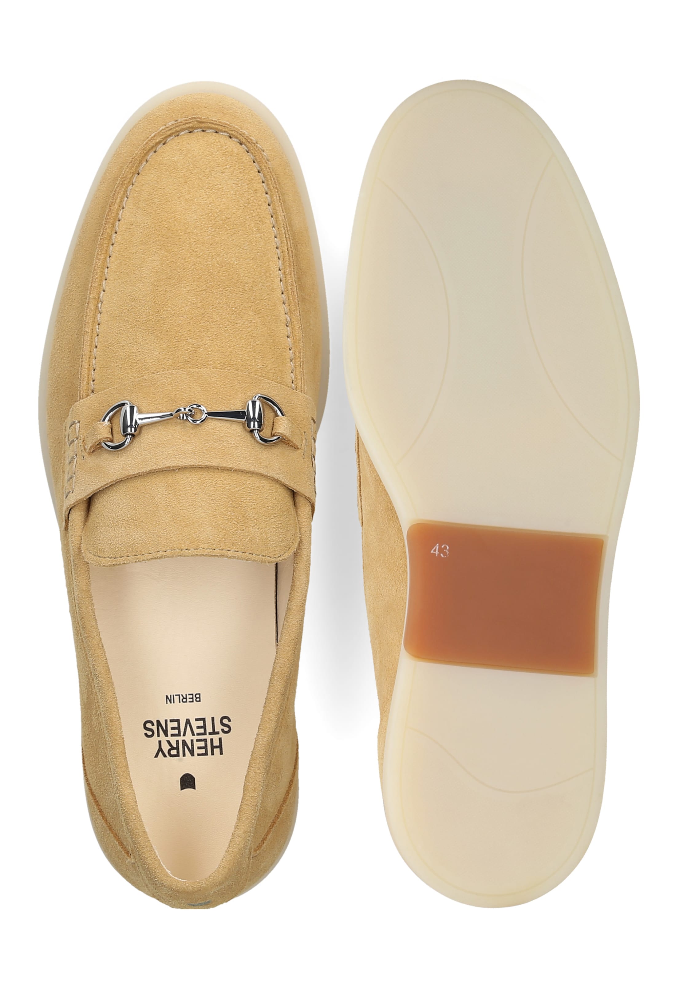 Henry Stevens Slip-ons 'Elia' in Yellow