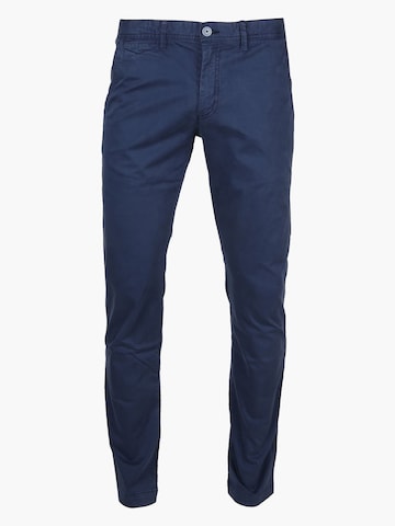 Suitable Slim fit Chino Pants 'Oakville' in Blue: front