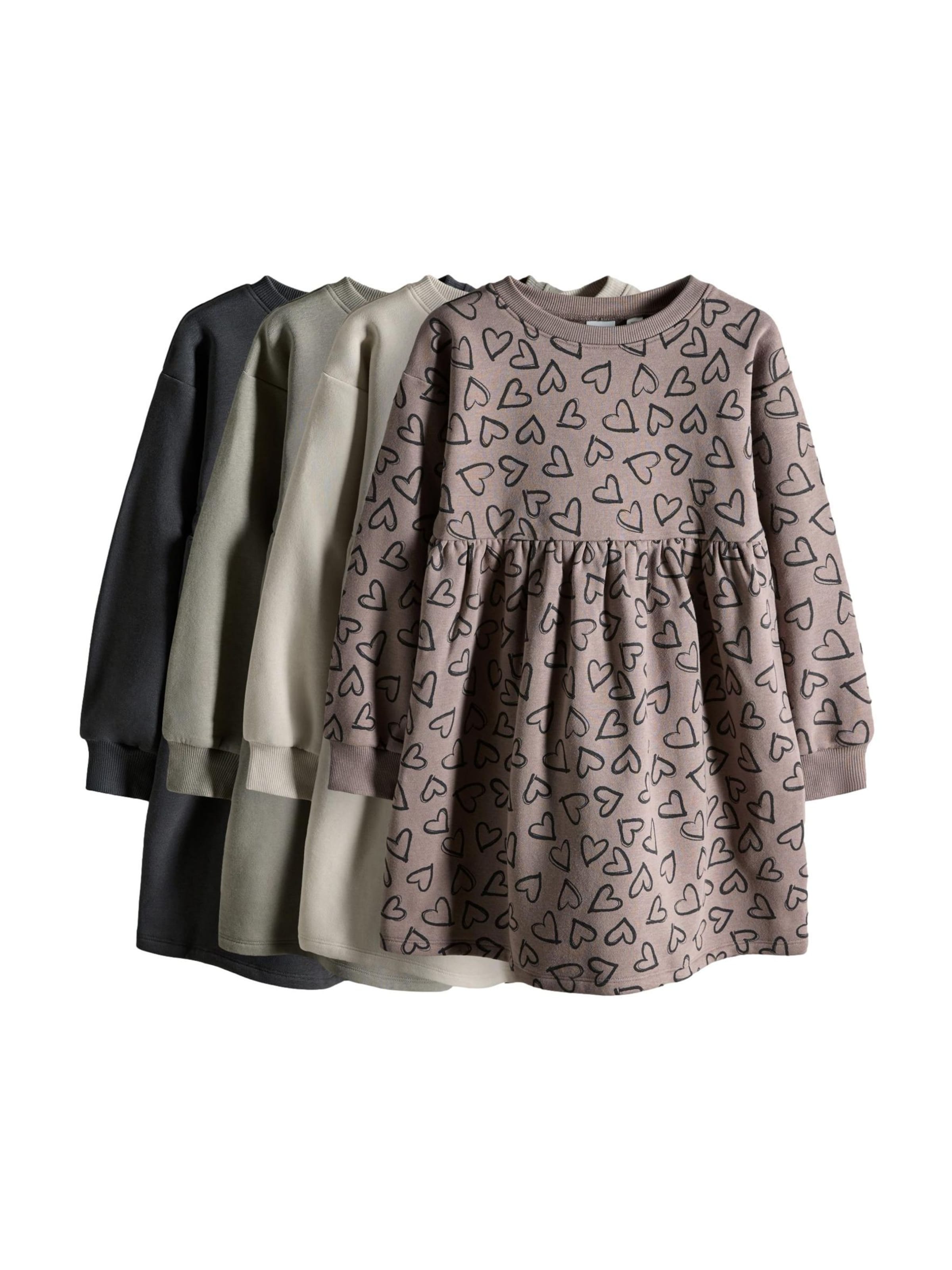 The Set Klänning i blandade färger: framsida