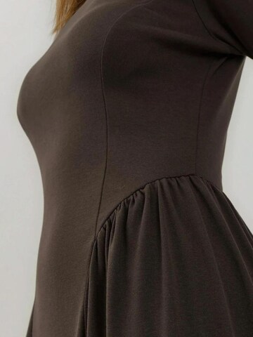 Hiccup Dress in Brown