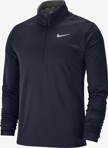 NIKE Sweatshirt in Blau: predná strana