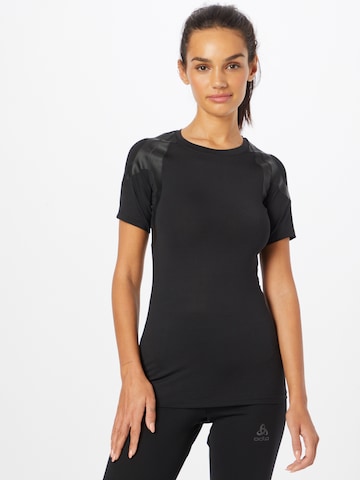 ODLO Base layer σε μαύρο: μπροστά