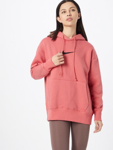 Nike Sportswear Mikina – pink: přední strana