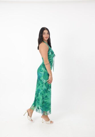 Elara Sommerkjole i grøn