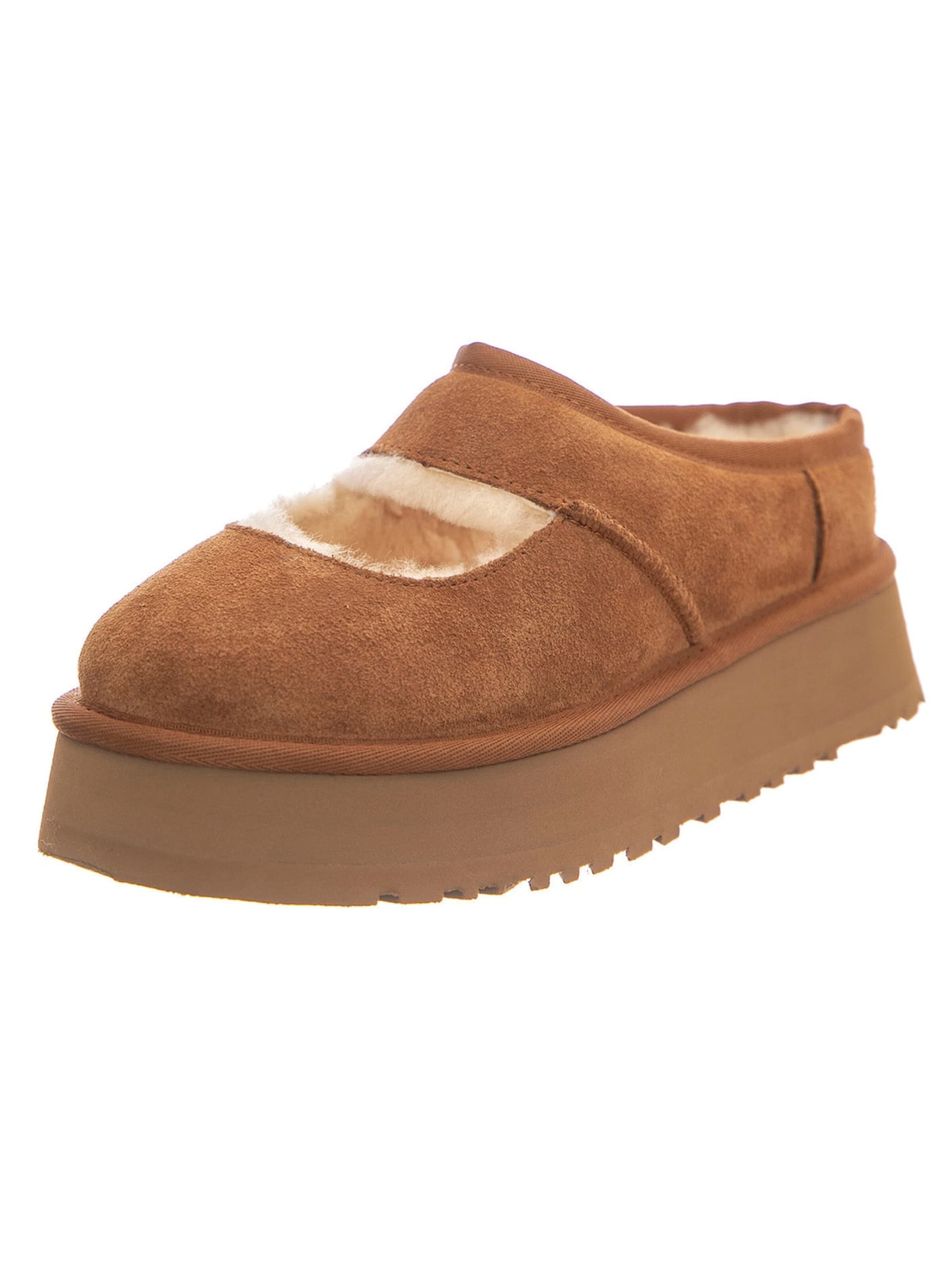 UGG Hausschuh 'W BEA MARY JANE CHESTNUT'‌‌‌ in Braun: Vorderseite