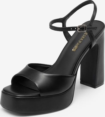Dream Pairs Sandalen met riem in Zwart: voorkant