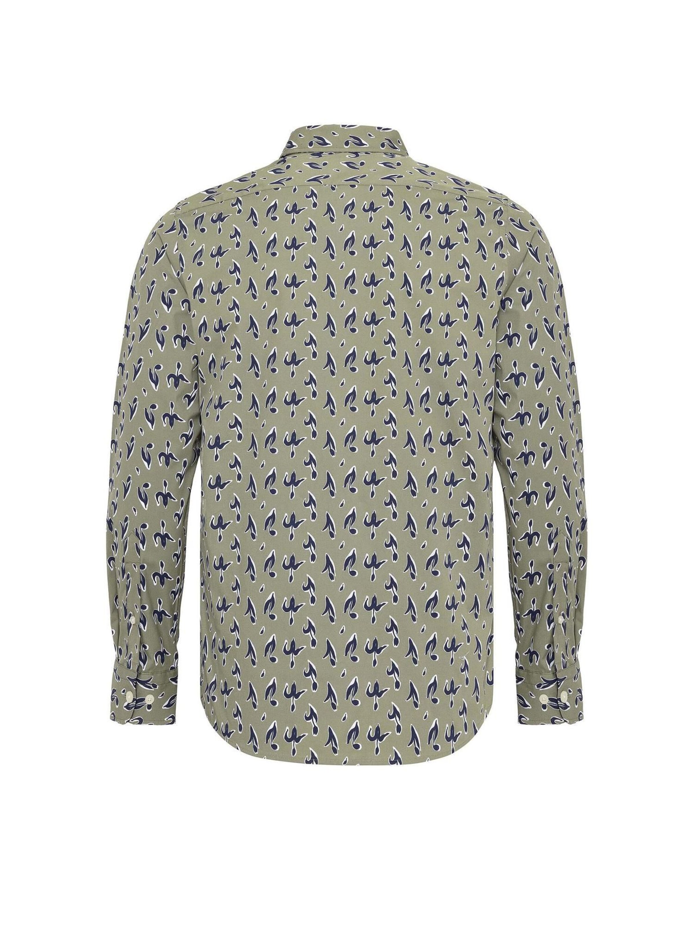 By Diess Collection Regular fit Button Up Shirt in Green