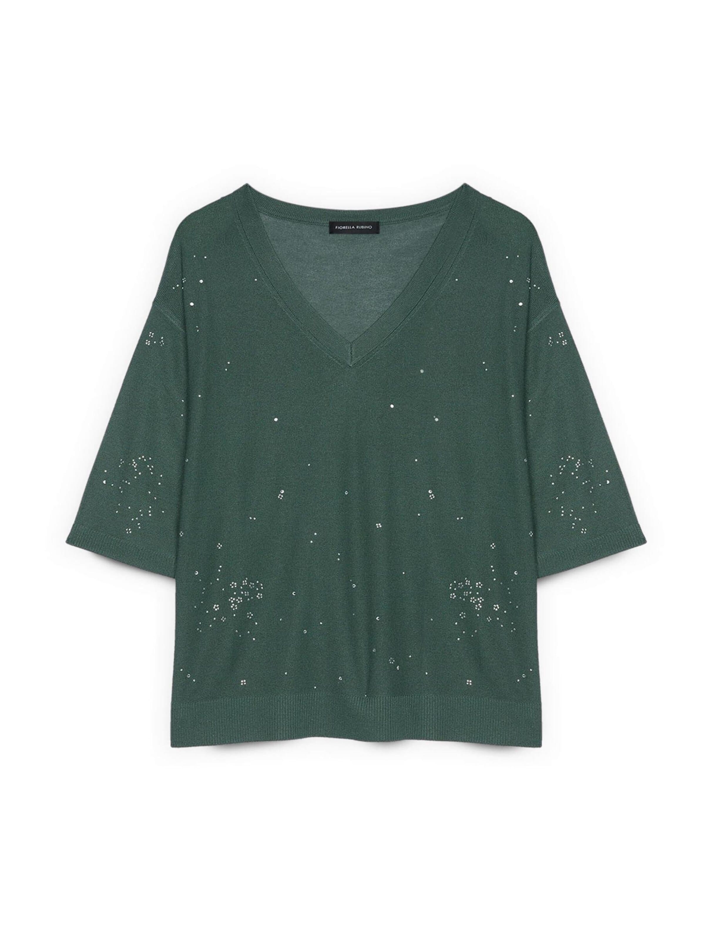 Fiorella Rubino - Jersey en verde: frente