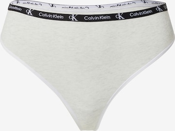 Calvin Klein Underwear Thong in Grey